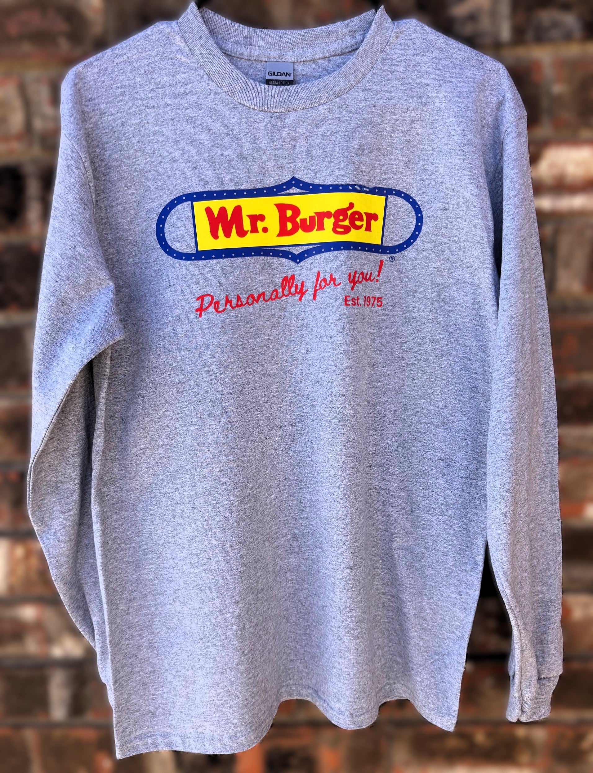 Long Sleeve Gray T-Shirt